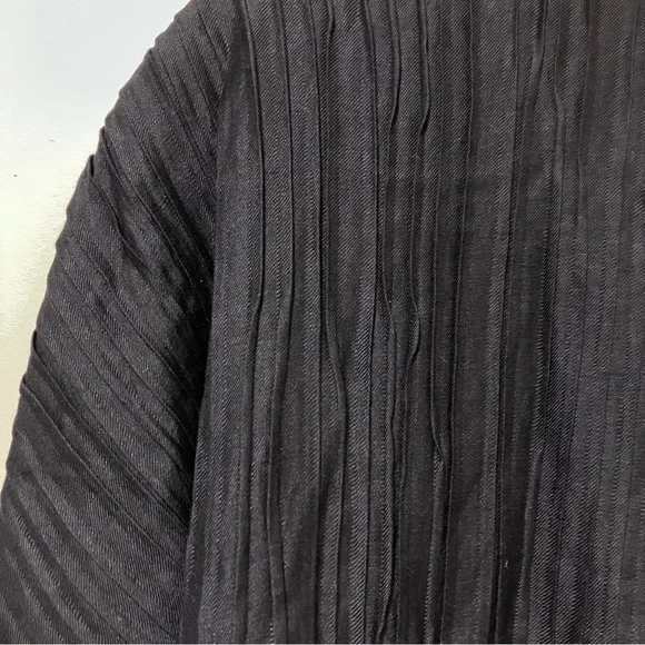 Vintage Tamotsu New York Textured Black Jacket - Picture 8 of 10